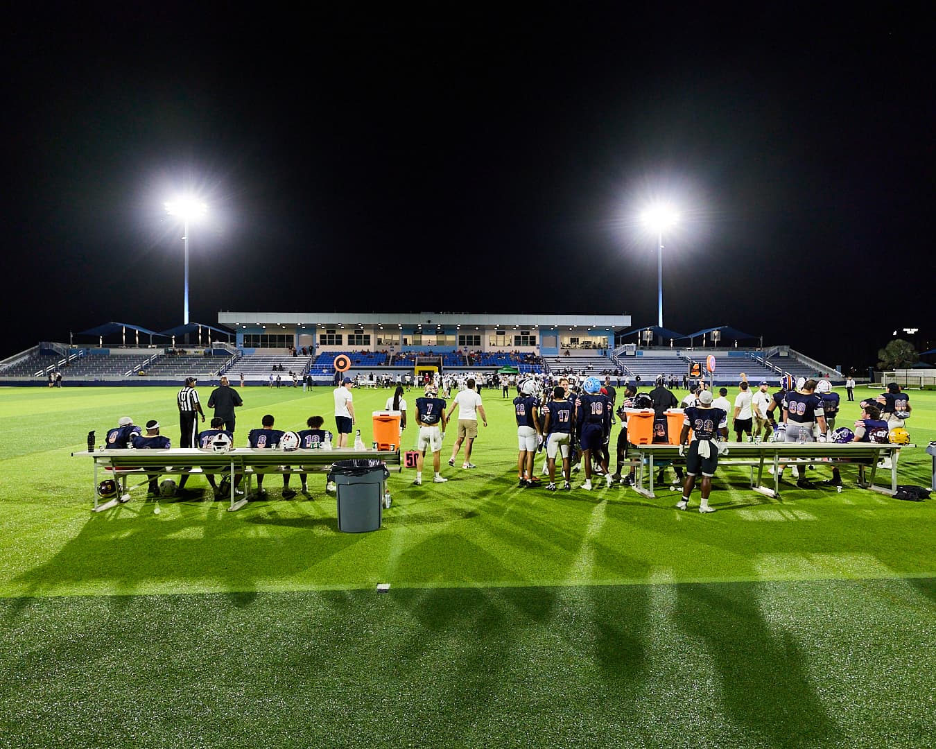National Scouting Combine — game-day coverage at field level.